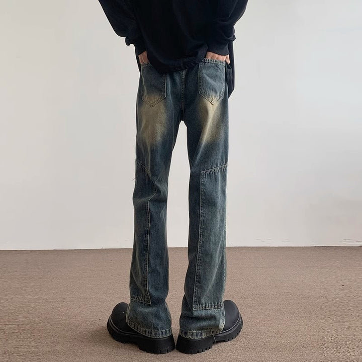 Damenweit geschnittene Jeanshose Echoarchiv