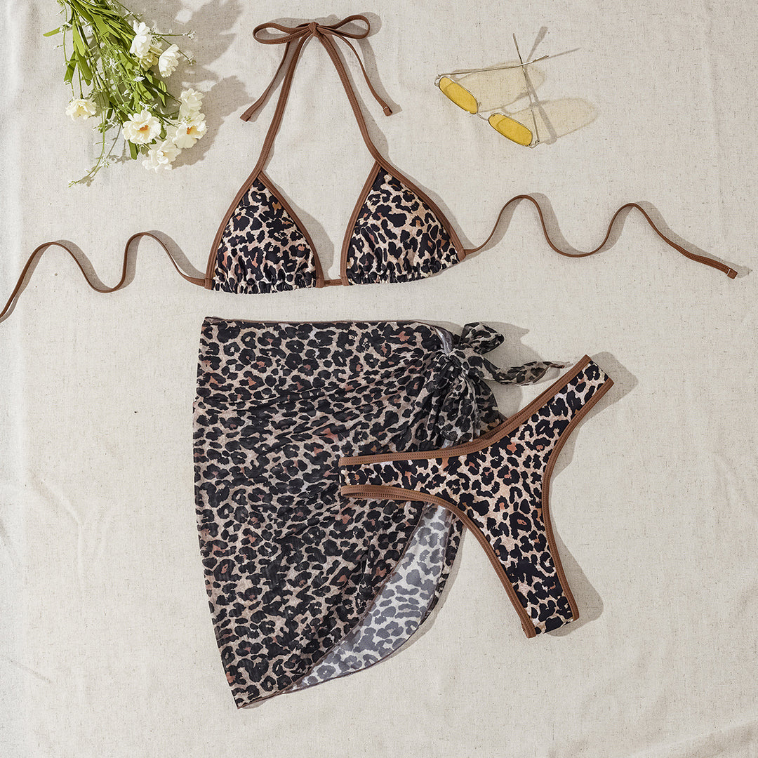 Damen Triangel-Bikini mit Wickelrock Echo Archiv