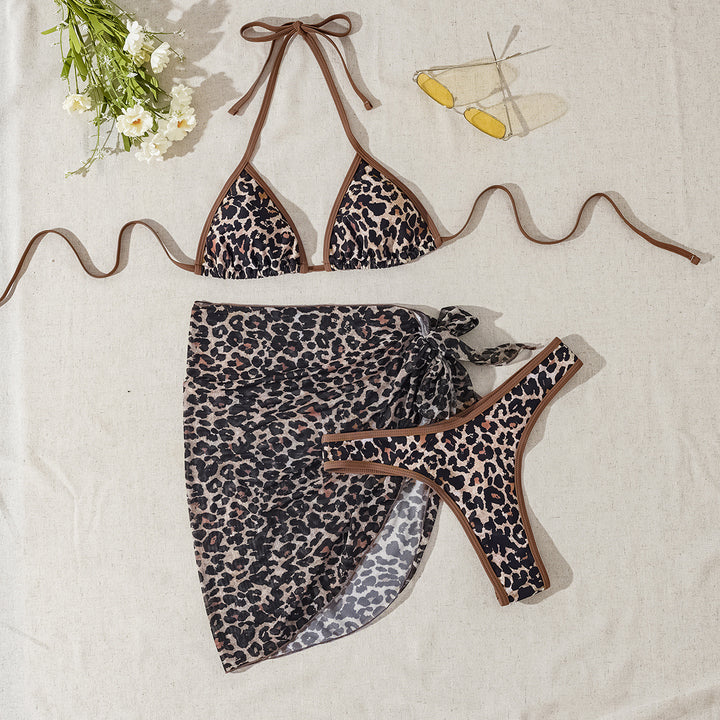 Damen Triangel-Bikini mit Wickelrock Echo Archiv