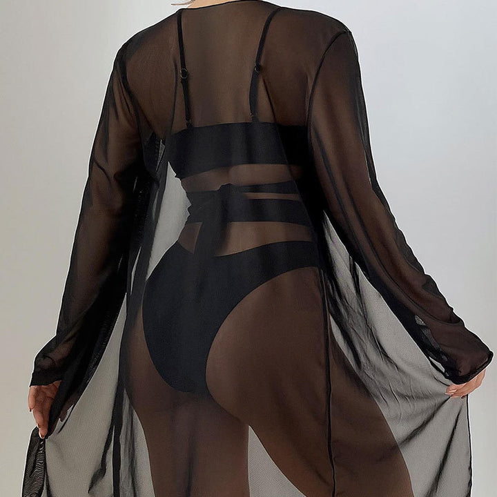 Damen Bikiniset mit raffinierten Schnittdetails und elegantem Überwurf Echo Archiv