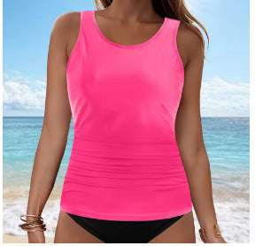 Damen Tankini-Oberteil mit Raffung Echo Archiv