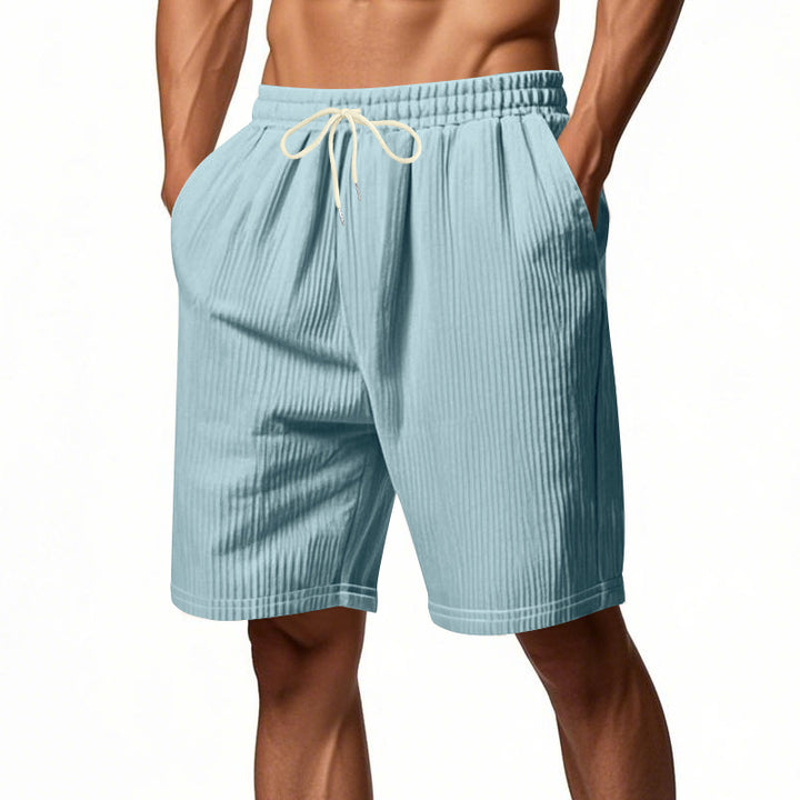 Herren Freizeit Shorts mit elastischem Bund und seitlichen Taschen Echoarchiv