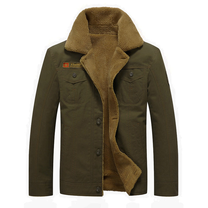 Herren Übergangsjacke mit warmem Teddyfutter Echo Archiv