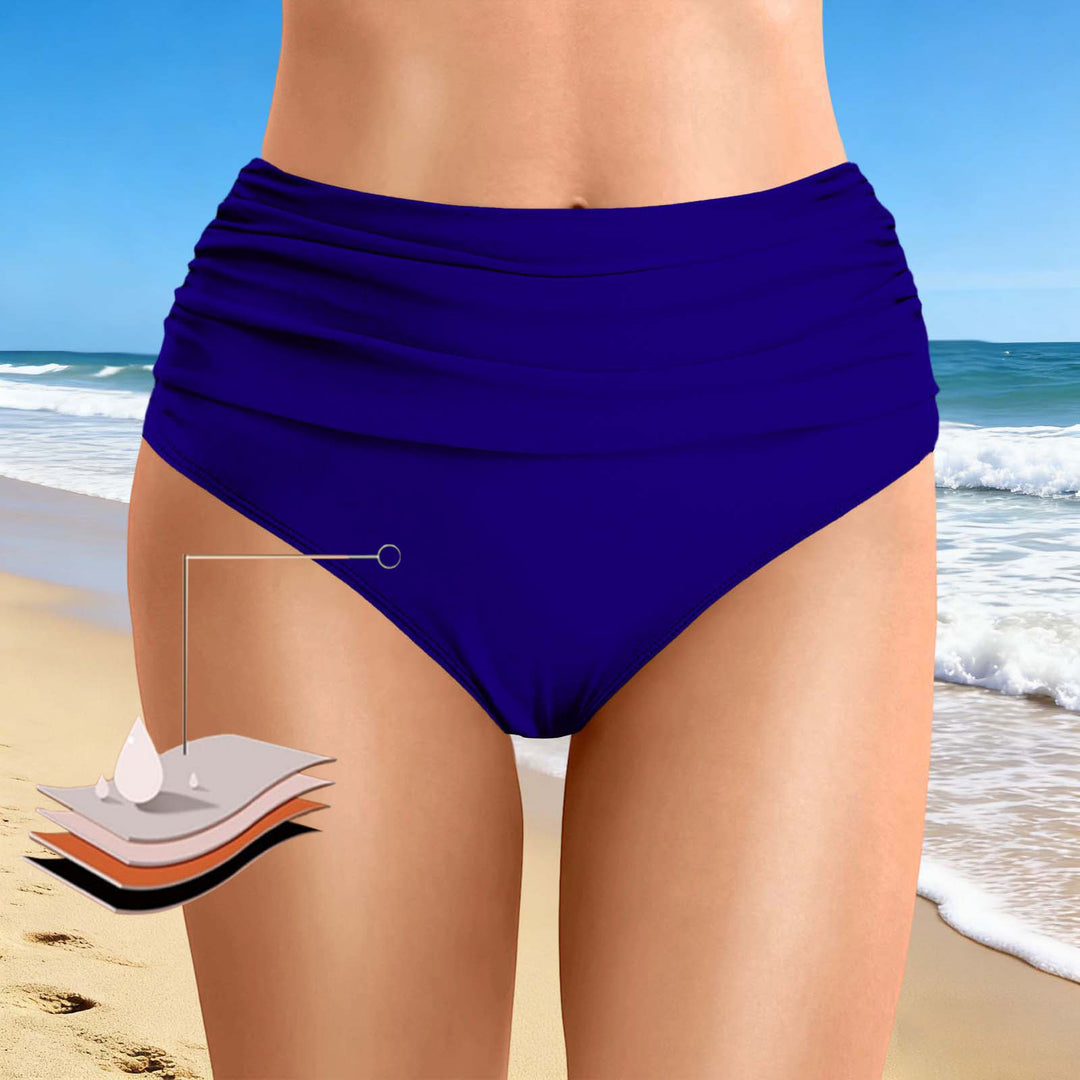 Damen Hochtailliertes Bikini-Höschen mit schmeichelndem Design Echo Archiv