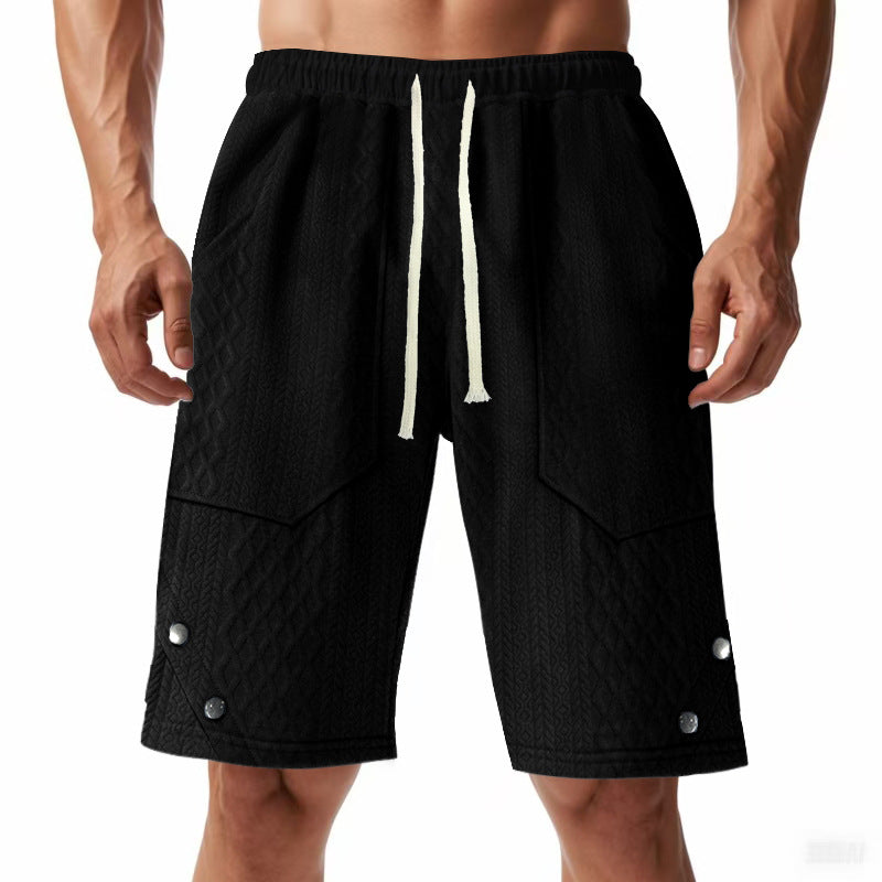 Herren Cargo-Shorts mit praktischen Taschen und elastischem Bund Echoarchiv