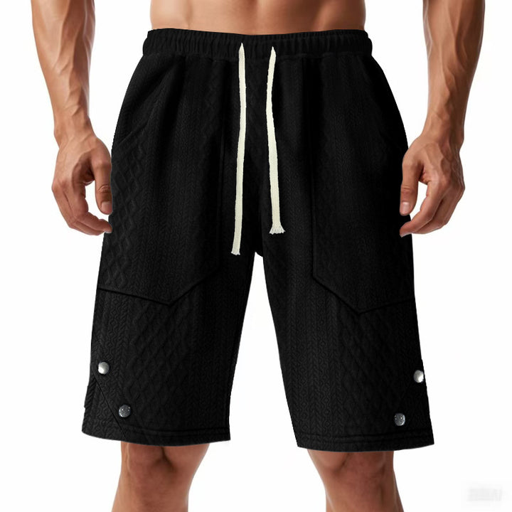 Herren Cargo-Shorts mit praktischen Taschen und elastischem Bund Echoarchiv
