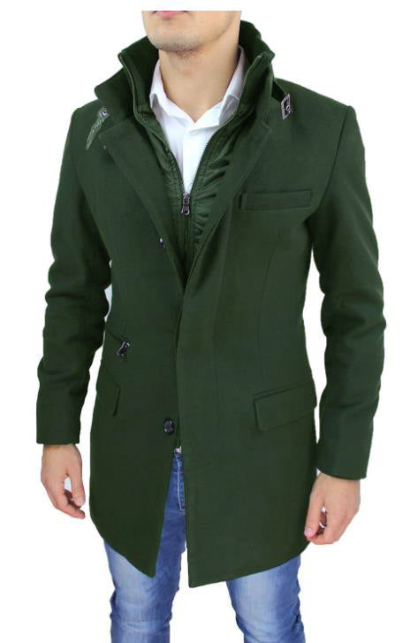 Herren modischer Warmjacke mit innovativem Innenfutter Echoarchiv