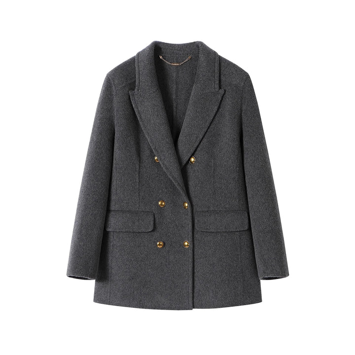 Damen Eleganter Wollmantel Echoarchiv