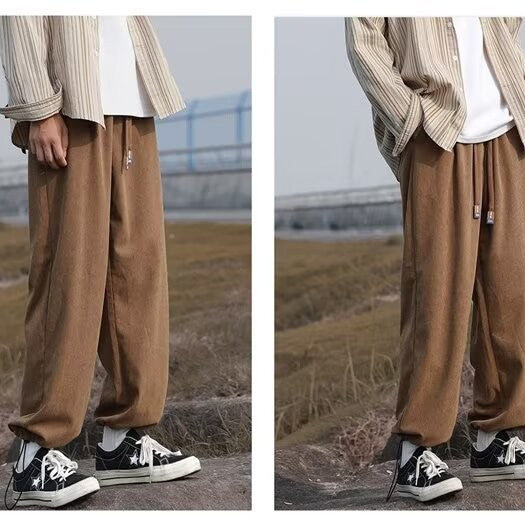 Herren Bequeme Waffelstruktur Jogginghose Echoarchiv