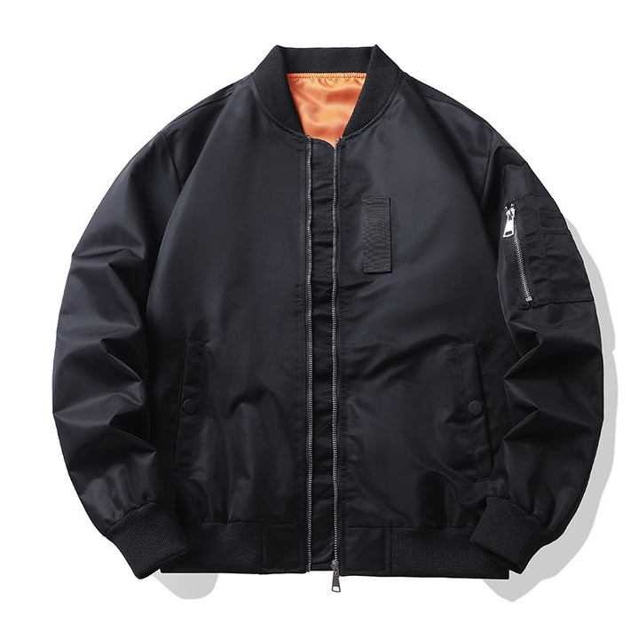 Herren Leichte Flieger-Bomberjacke mit wasserabweisender Shell und Kontrastfutter Echo Archiv