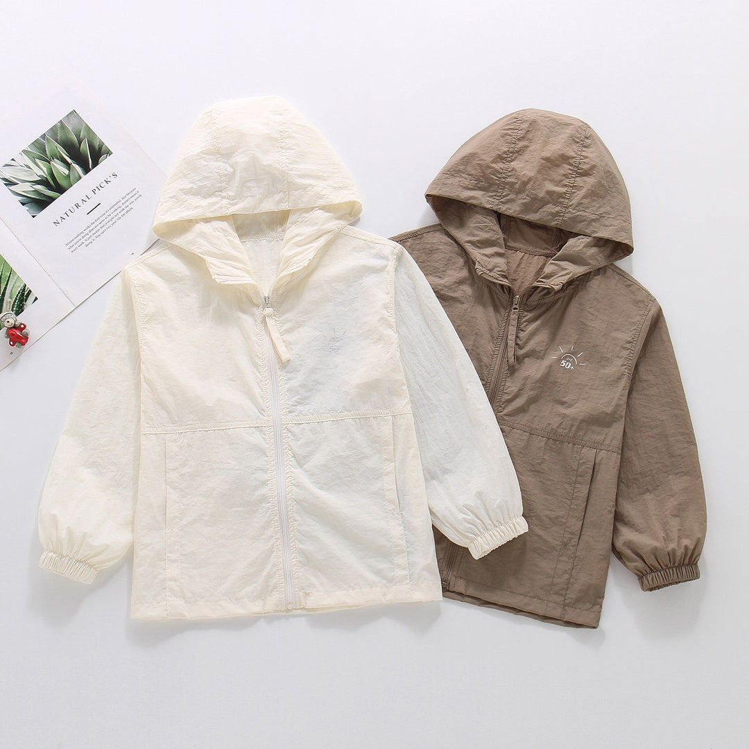 Damen nan leichte ultradünne UV-Schutz-Sommerjacke mit Kapuze Echo Archiv