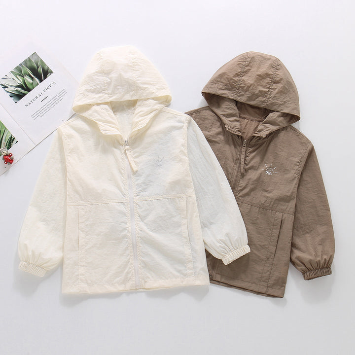 Damen nan leichte ultradünne UV-Schutz-Sommerjacke mit Kapuze Echo Archiv