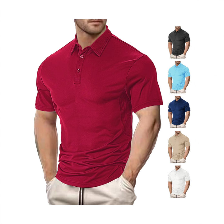 Herren Sportliches Poloshirt mit funktionalem Design Echoarchiv