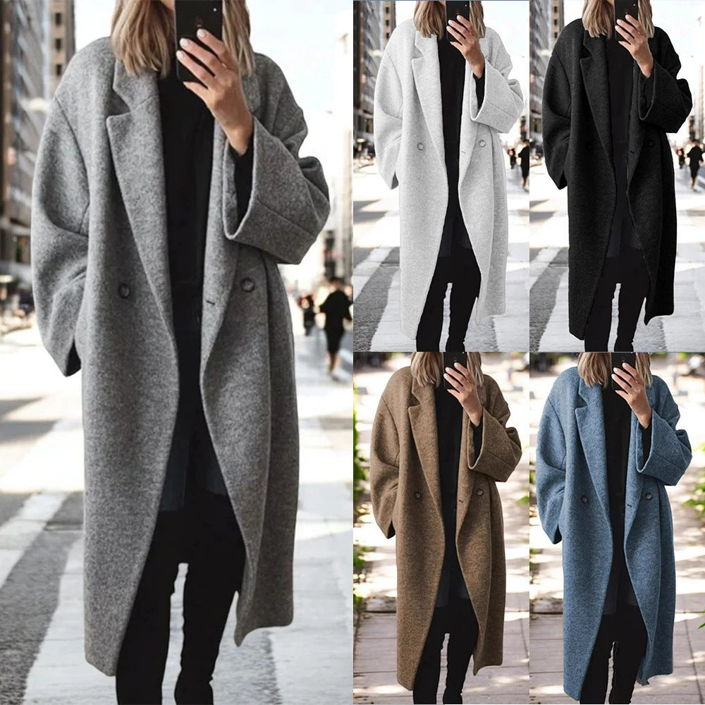 Damen oversized Wollmantel Echoarchiv