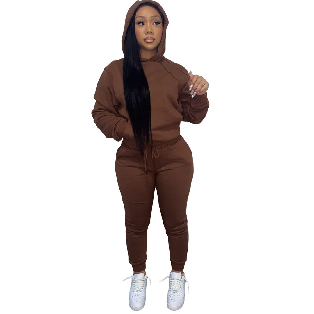 Unisex leichter Oversize-Fleecepullover mit angerauter Innenseite, flachen Nähten und geripptem Saum – Auréline