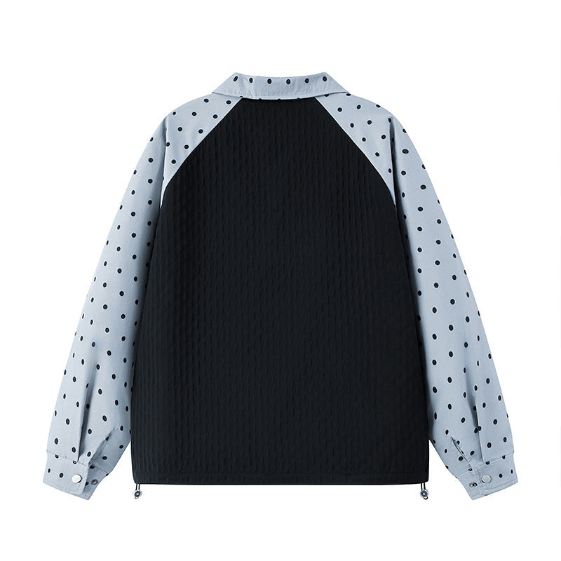 Damen Sportliche Poloshirt mit Punktedesign Echo Archiv