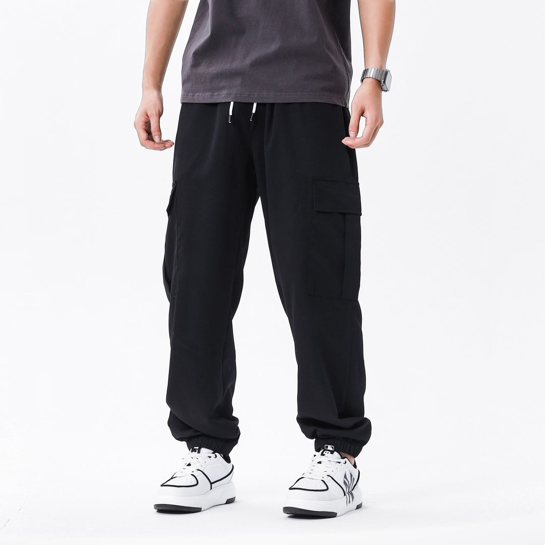 Herren Multifunktionale Cargohose mit elastischem Bund und praktischen Taschen Echo Archiv