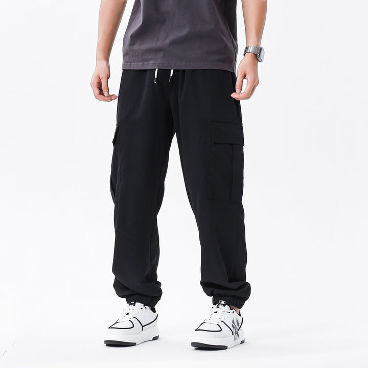 Herren Multifunktionale Cargohose mit elastischem Bund und praktischen Taschen Echo Archiv
