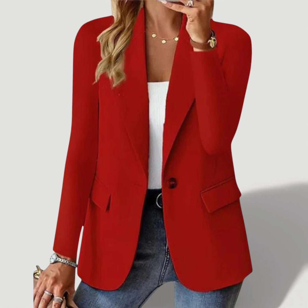 Damen elegante und bequeme Blazerjacke