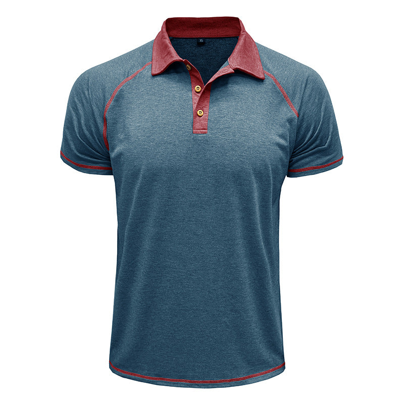 Herren Poloshirt mit kontrastierendem Kragen und hochwertiger Verarbeitung Echoarchiv