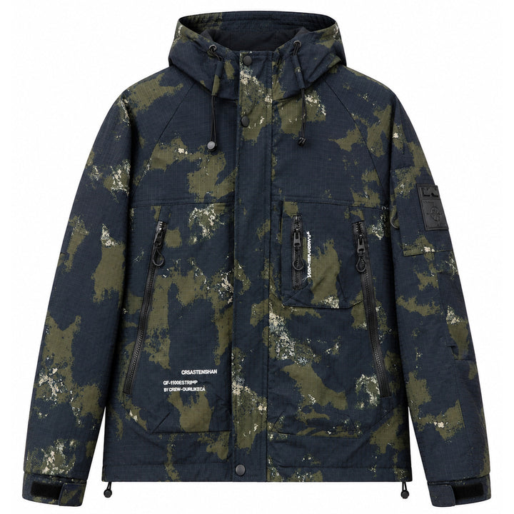 Herren Multifunktionale Outdoorjacke mit Kapuze Echo Archiv