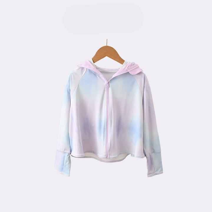 Damen UV-Schutzjacke mit Kapuze und weichem Material Echo Archiv