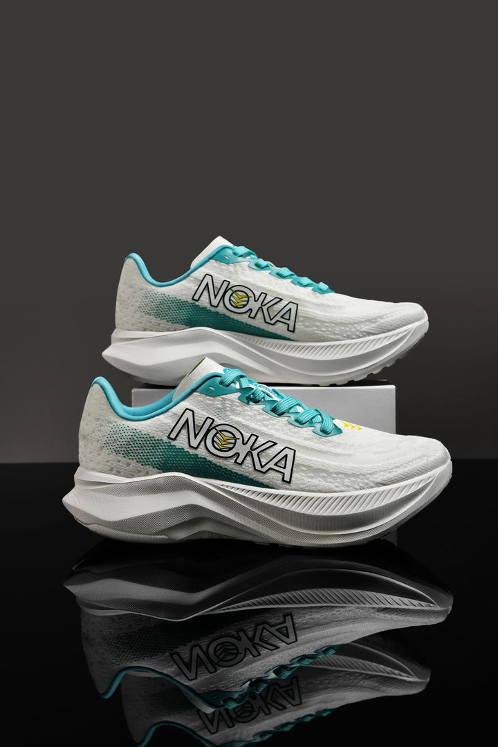 Unisex leichte Straßenlauf-Sneaker mit hochdynamischer Rebound-Zwischensohle und atmungsaktivem Strickoberteil – Norré