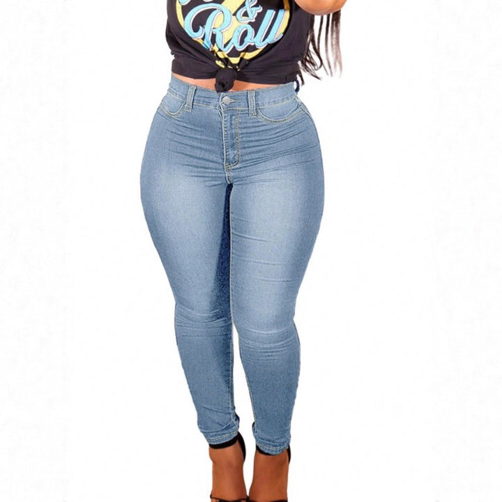 Damen Hochtaillierte Sculpting-Skinny-Jeans mit formendem Stretch und Push-up-Effekt Echo Archiv