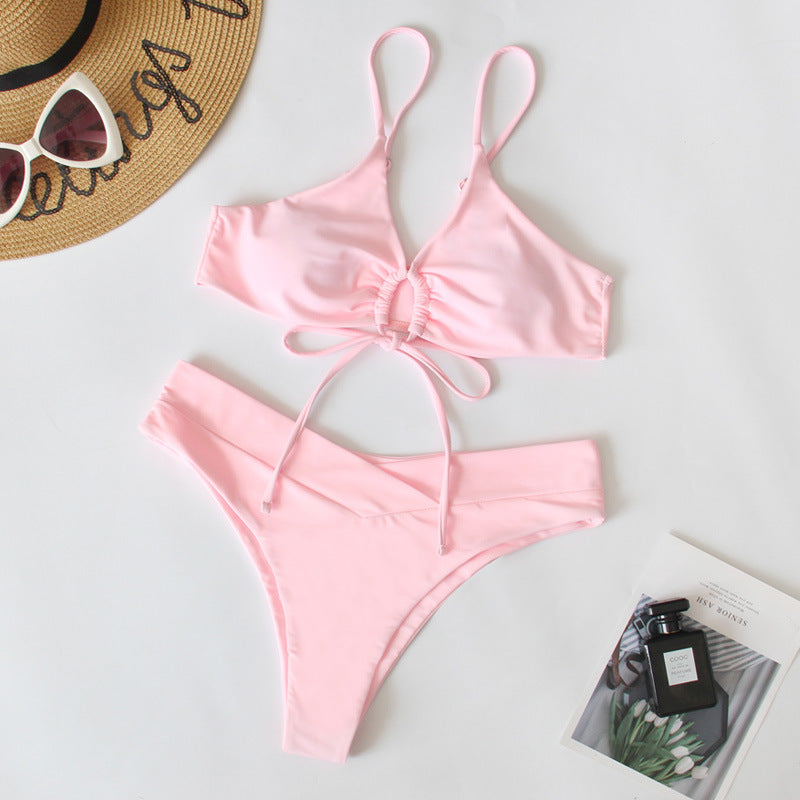 Damen Sportives Bikini-Set mit verstellbaren Trägern Echo Archiv