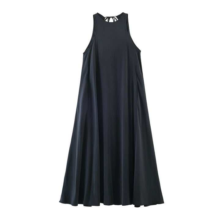 Damen Maxikleid mit elegantem Rückenausschnitt und schwingendem Schnitt Echo Archiv