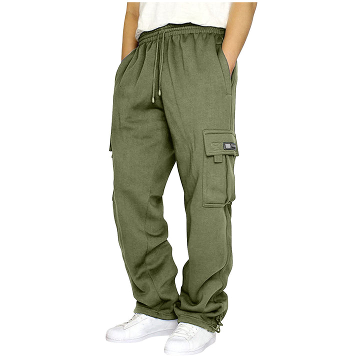 Herren Cargo-Jogginghose mit elastischem Bund und multifunktionalen Taschen Echoarchiv