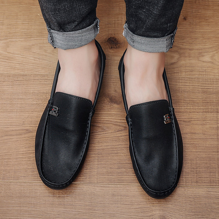 Herren Elegante Mokassins aus weichem Leder Echo Archiv