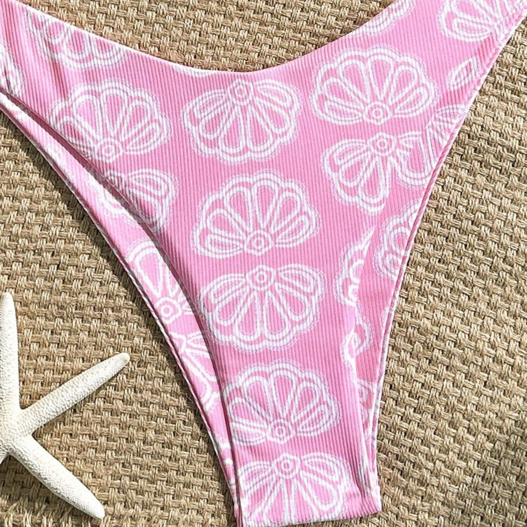 Damen Triangel-Bikini mit floralem Muster und komfortablem Schnitt Echo Archiv