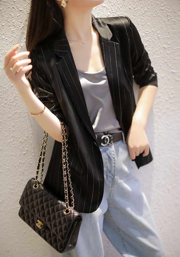 Damen Elegante und vielseitige Blazerjacke Echoarchiv