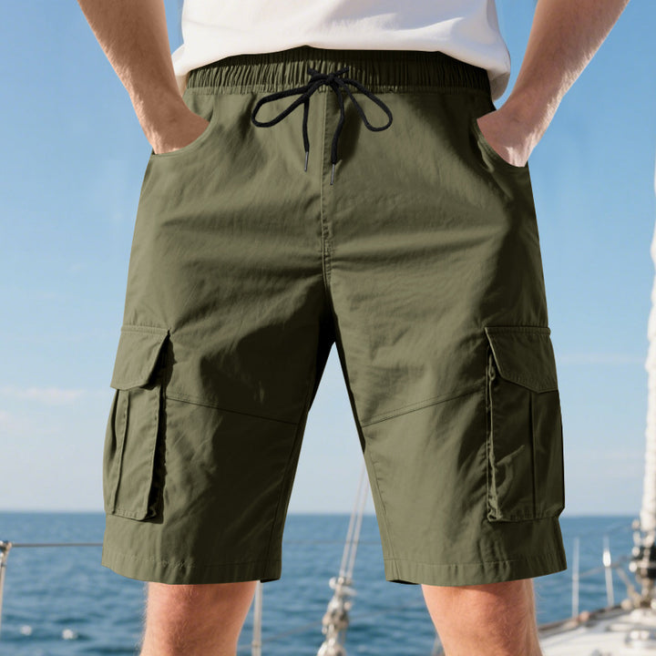 Herren Cargo-Shorts mit elastischem Bund und praktischen Seitentaschen Echoarchiv