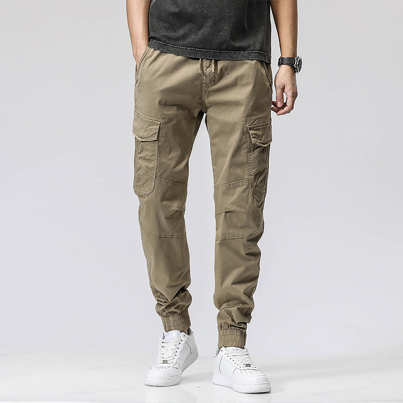 Herren Cargo-Joggerhose mit ergonomischen Kniepasse, elastischem Tunnelzugbund und großvolumigen Klappentaschen Echo Archiv