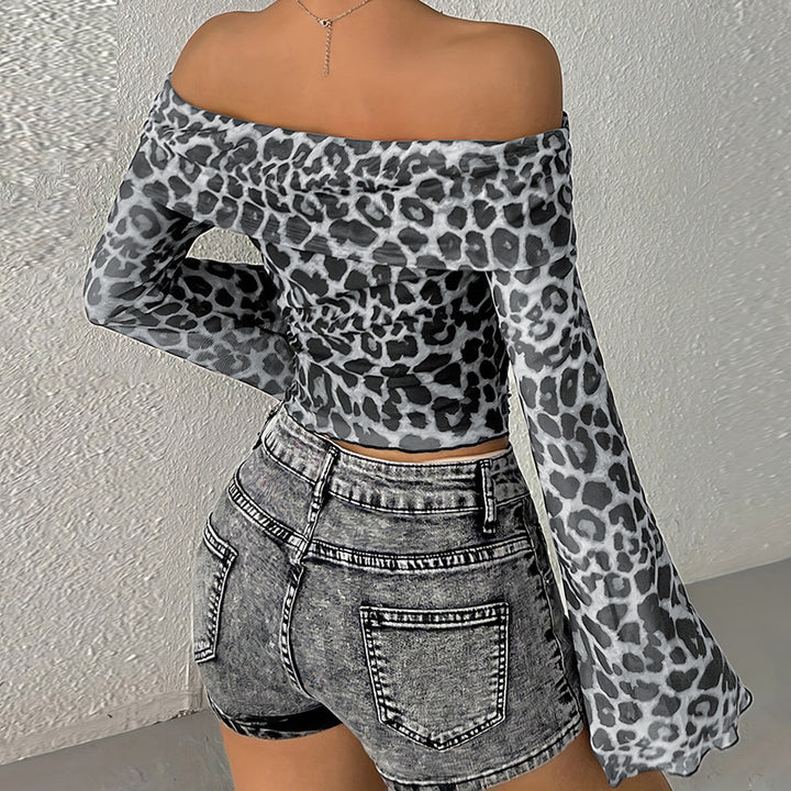 Damen Off-Shoulder Bluse Echo Archiv