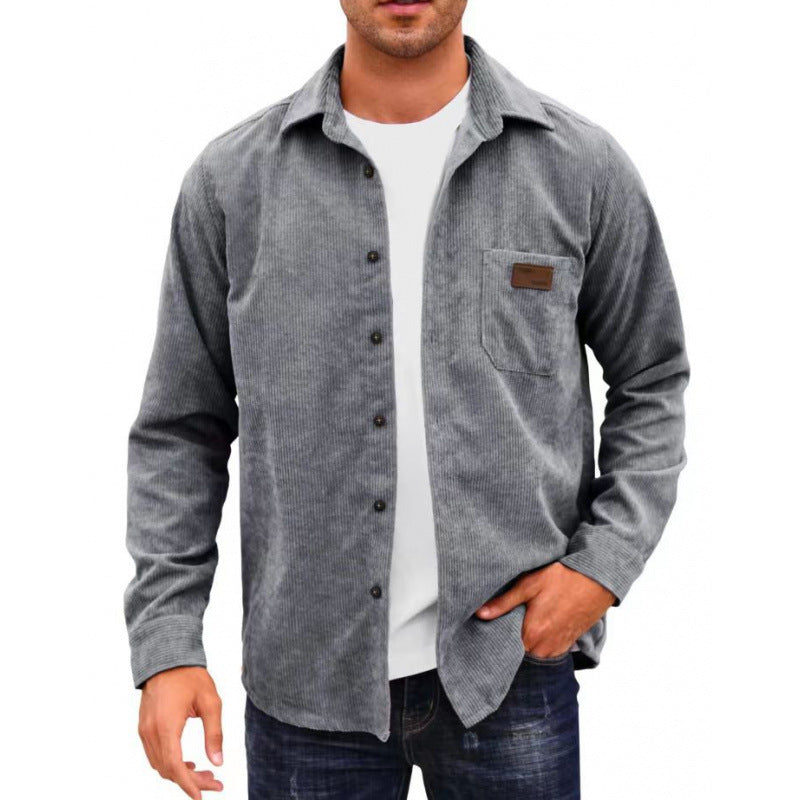 Herren Corduroy Hemdjacke Echoarchiv