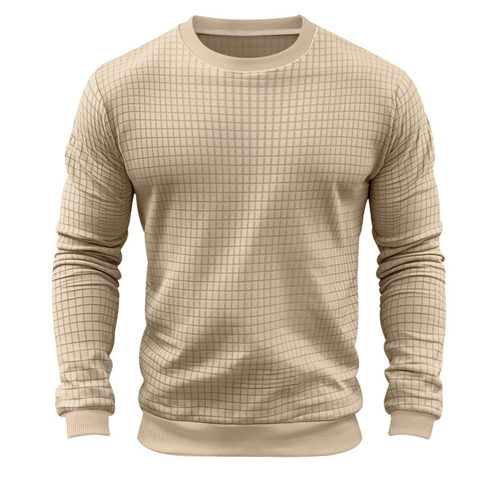 Herren strukturiertes Sweatshirt mit modernem Schnitt und hohem Tragekomfort Echoarchiv