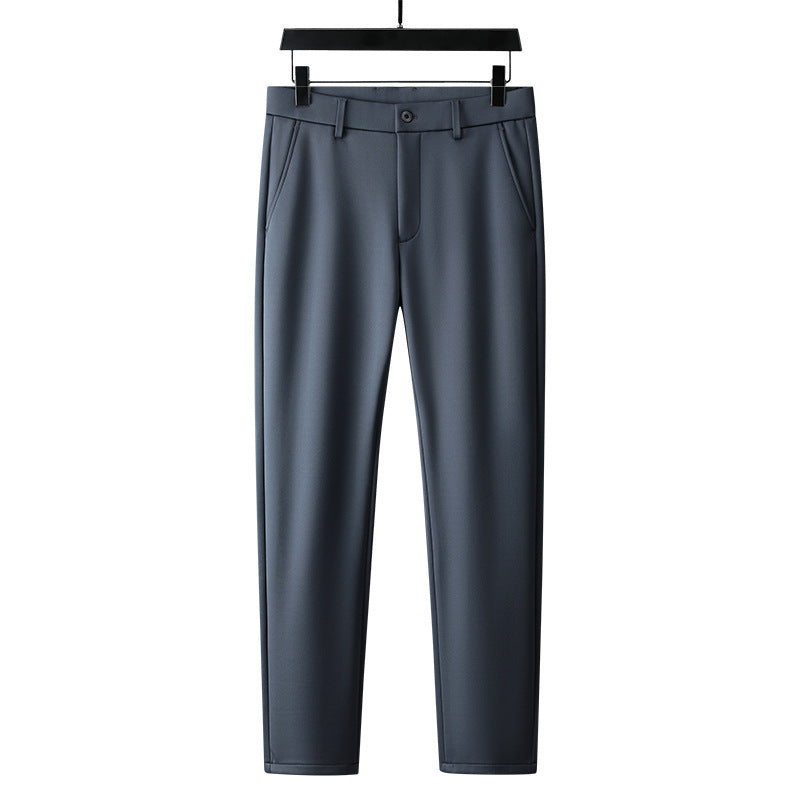 Herren moderne Chino-Hose mit elastischem Bund und seitlichen Taschen Echoarchiv