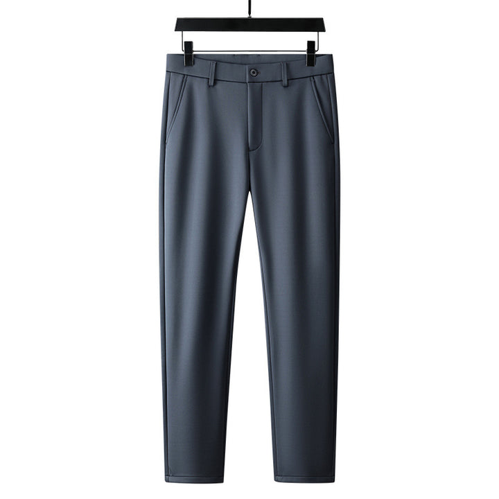 Herren moderne Chino-Hose mit elastischem Bund und seitlichen Taschen Echoarchiv