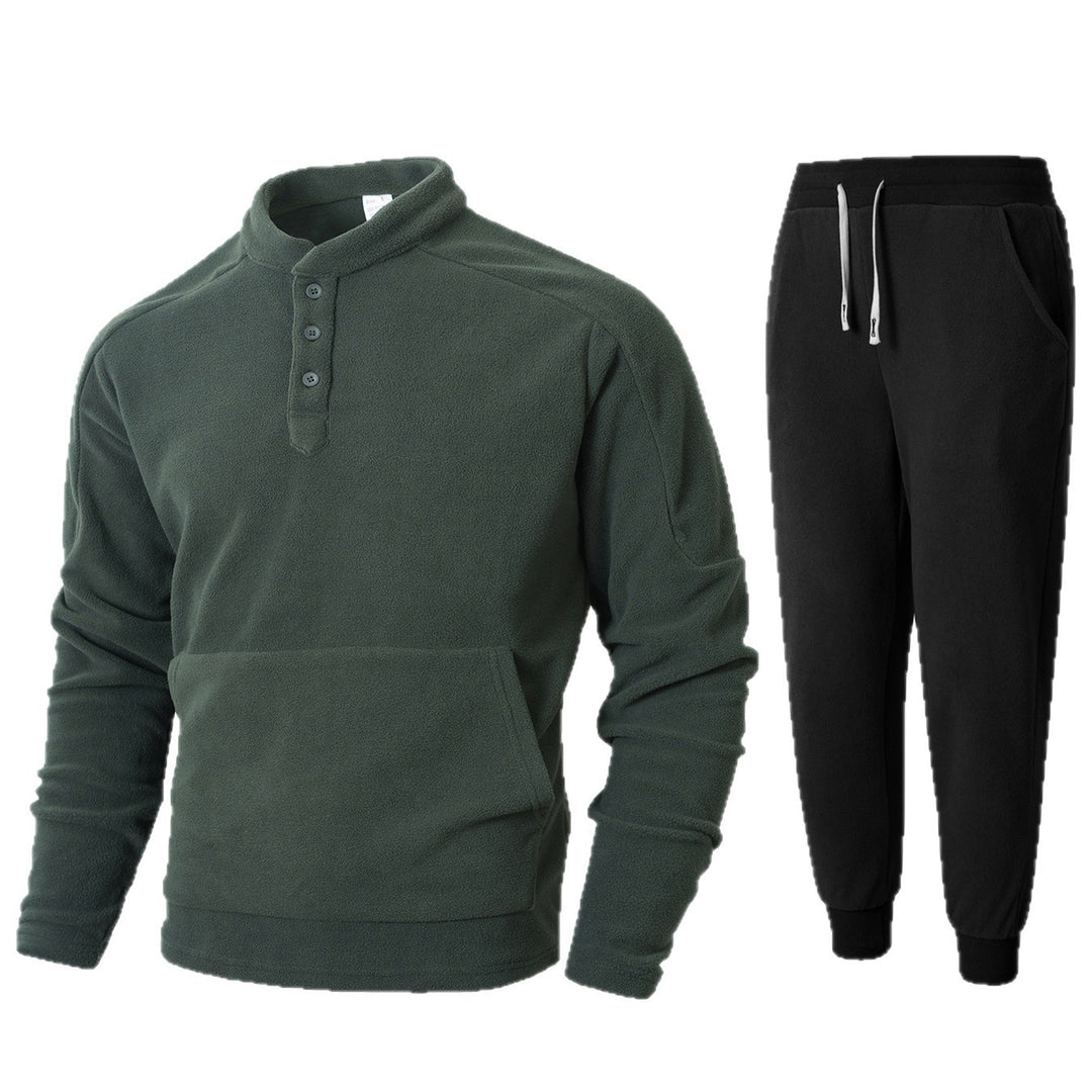 Herren Fleece Freizeitanzug Echoarchiv