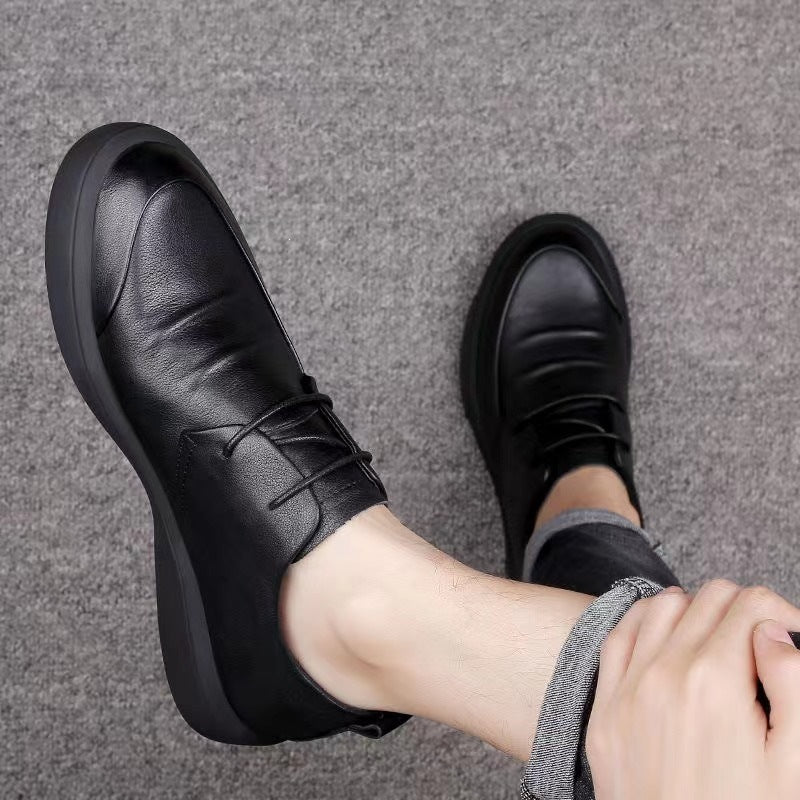 Herren Bequeme Schnürschuhe aus hochwertigem Leder Echoarchiv