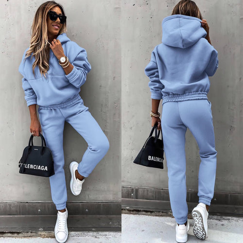 Damen SwEchoarchivtshirt und Jogginghose Set Echoarchiv