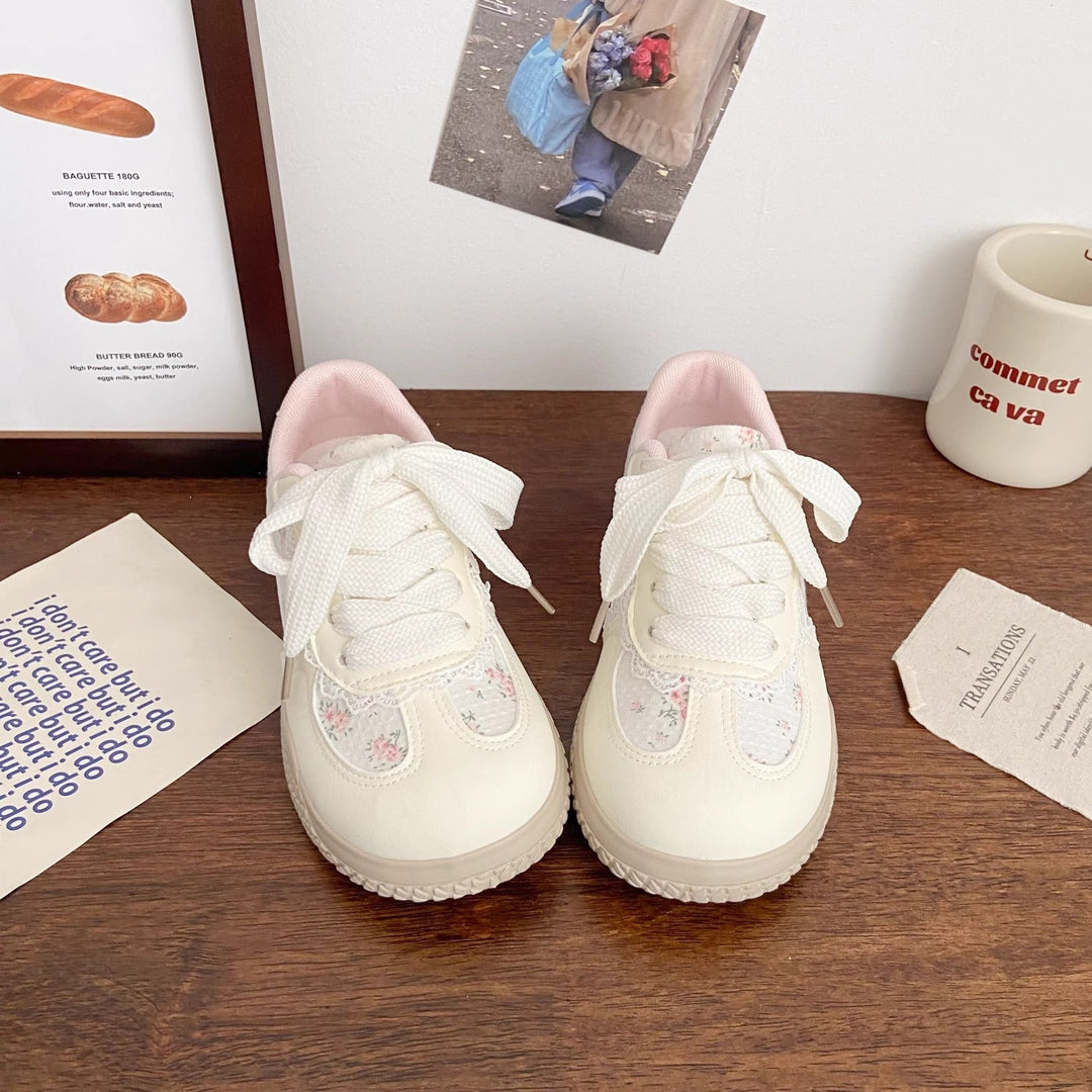Damen Sneaker mit floralen Applikationen Echo Archiv