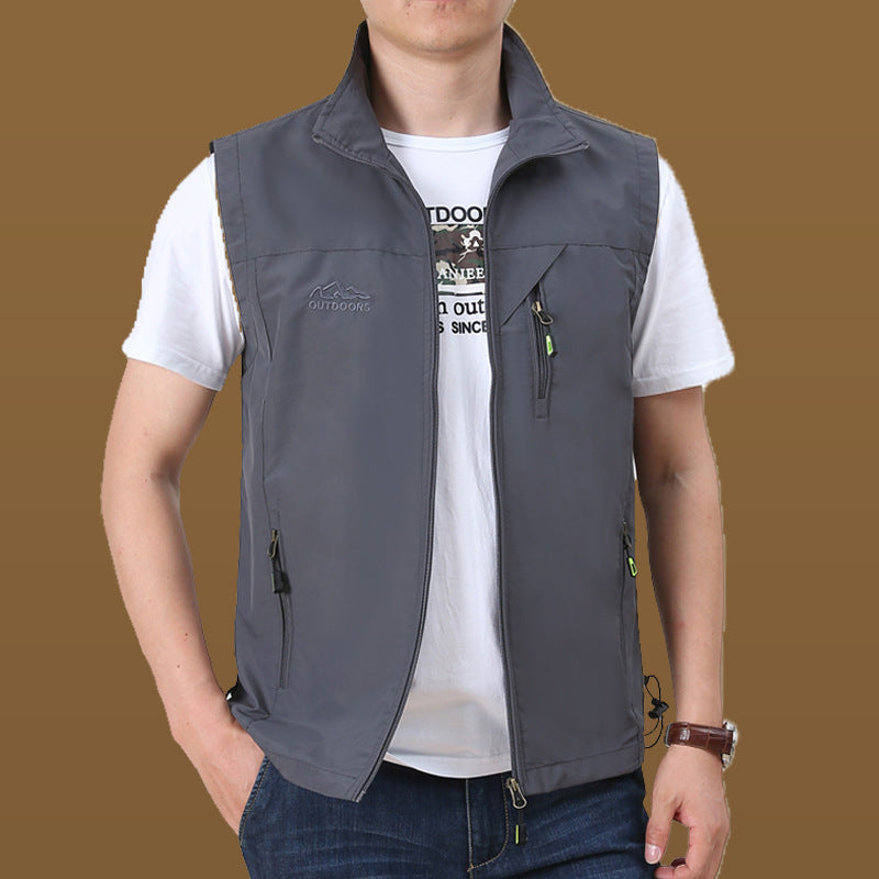 Herren Multifunktionale Outdoor-Weste Echo Archiv