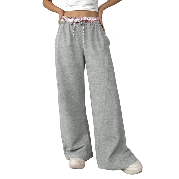 Damen Lässige Weite Jogginghose Echo Archiv