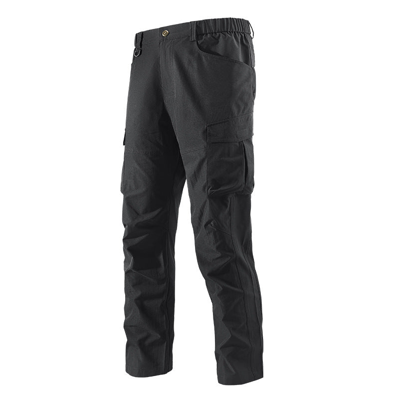 Herren Robust-konstruktive Cargo-Trekkinghose mit elastischem Bund und Mehrfach-Taschen Echo Archiv