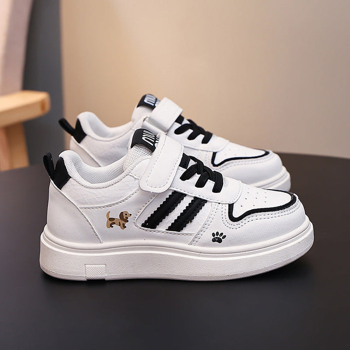 Damen Sneaker mit praktischem Klettverschluss und niedlichem Tiermotiv Echo Archiv