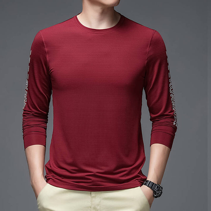 Herren Sportliches Funktionsshirt mit innovativer Textur Echoarchiv